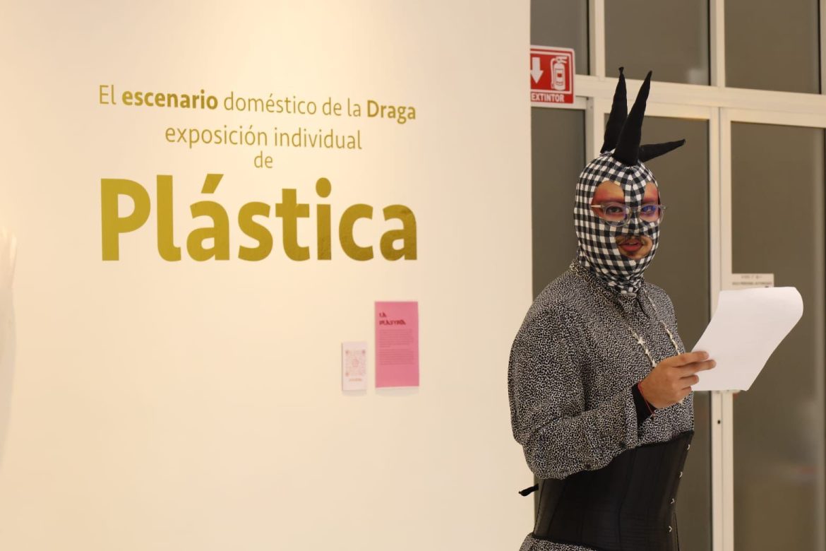 Alex Batalla conocido como “Plástika”, exhibe en la Galería de Arte su “Escenario doméstico de la Draga