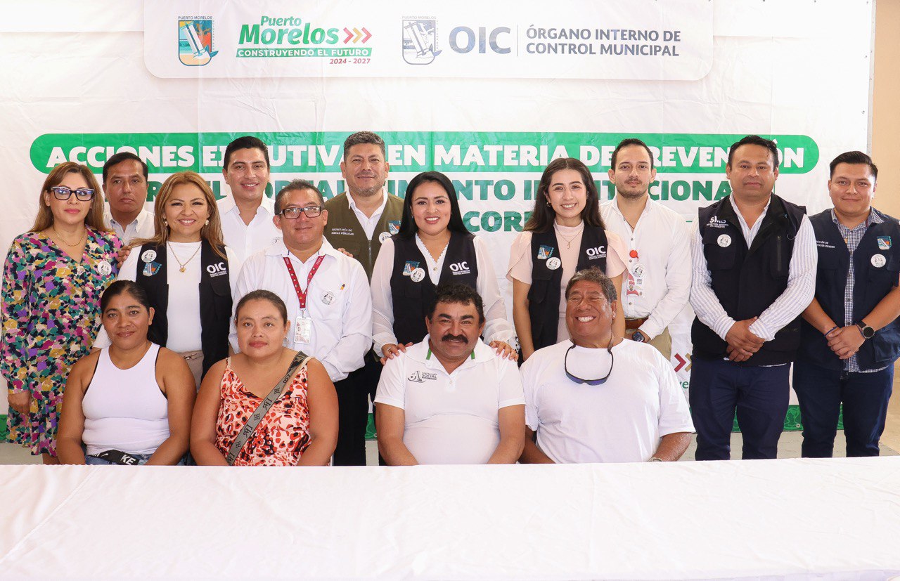 Comité Institucional de Apoyo a la Contraloría Social del Municipio de Puerto Morelos