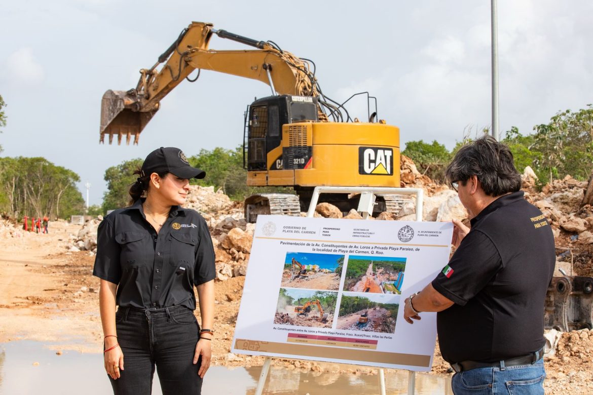 pavimentación Villas del Sol