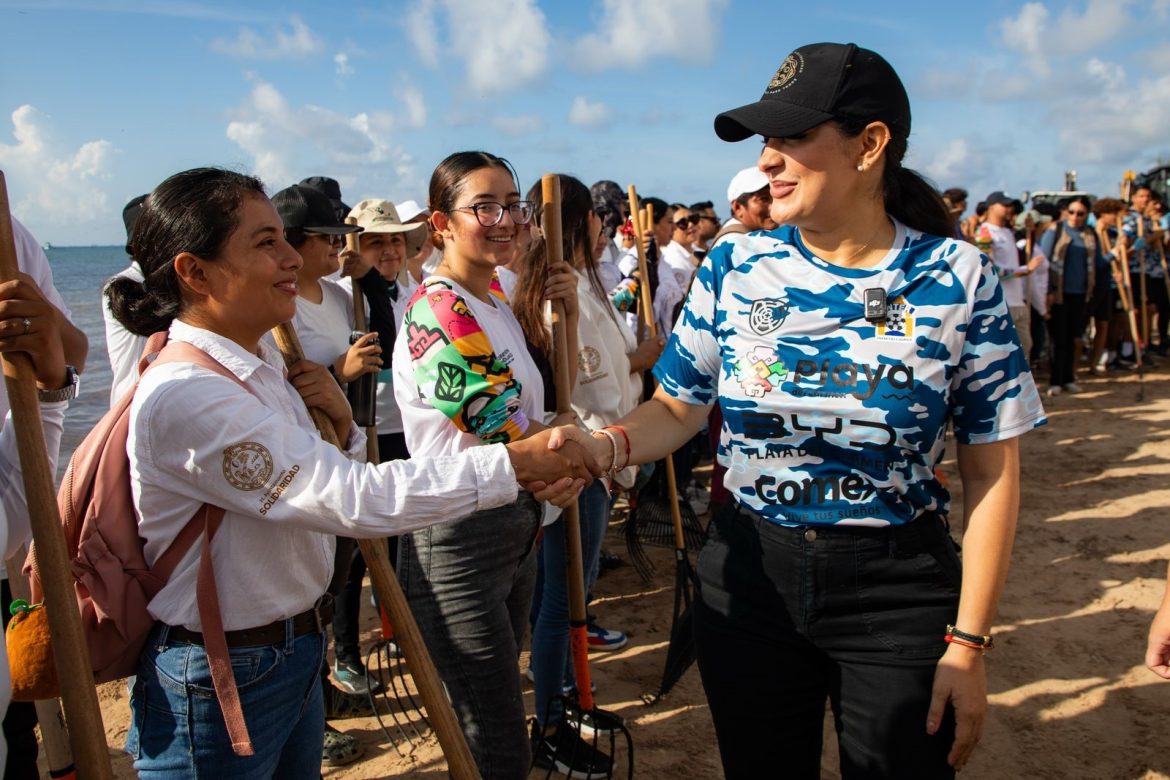 Retiran más de 19 mil toneladas de sargazo en Playa del Carmen