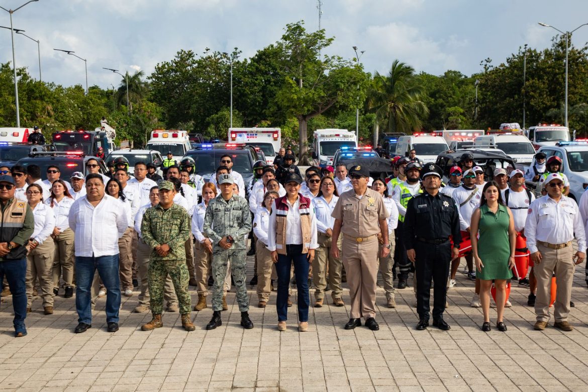 Operativo Vacacional de Verano 2025 en Playa del Carmen