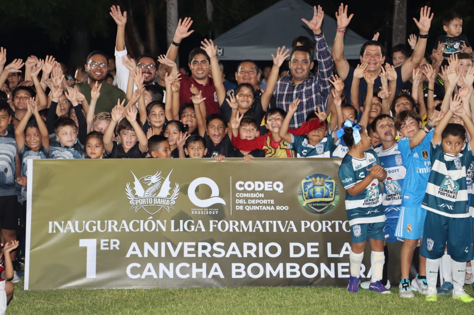 Inauguran la Liga Formativa de Fútbol Porto-CODEQ