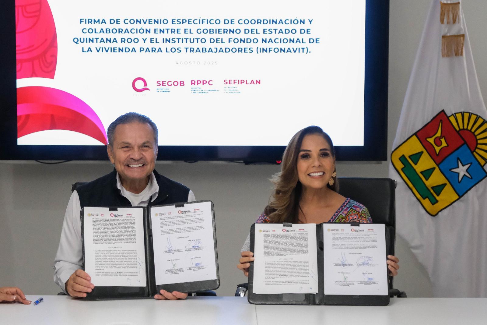 Gestiona Mara Lezama la liberación de 51 mil hipotecas Infonavit
