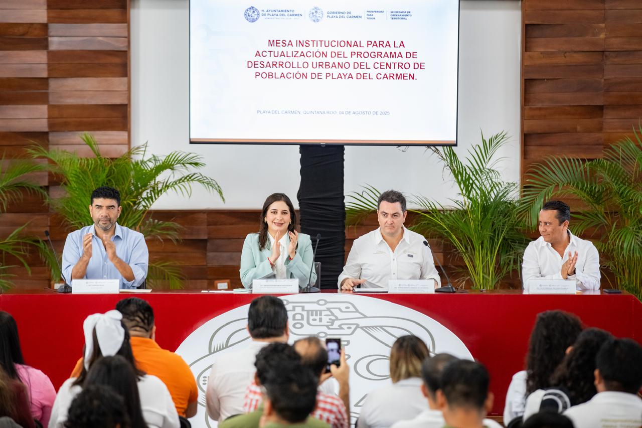 actualización del Programa de Desarrollo Urbano del Centro de Población de Playa del Carmen