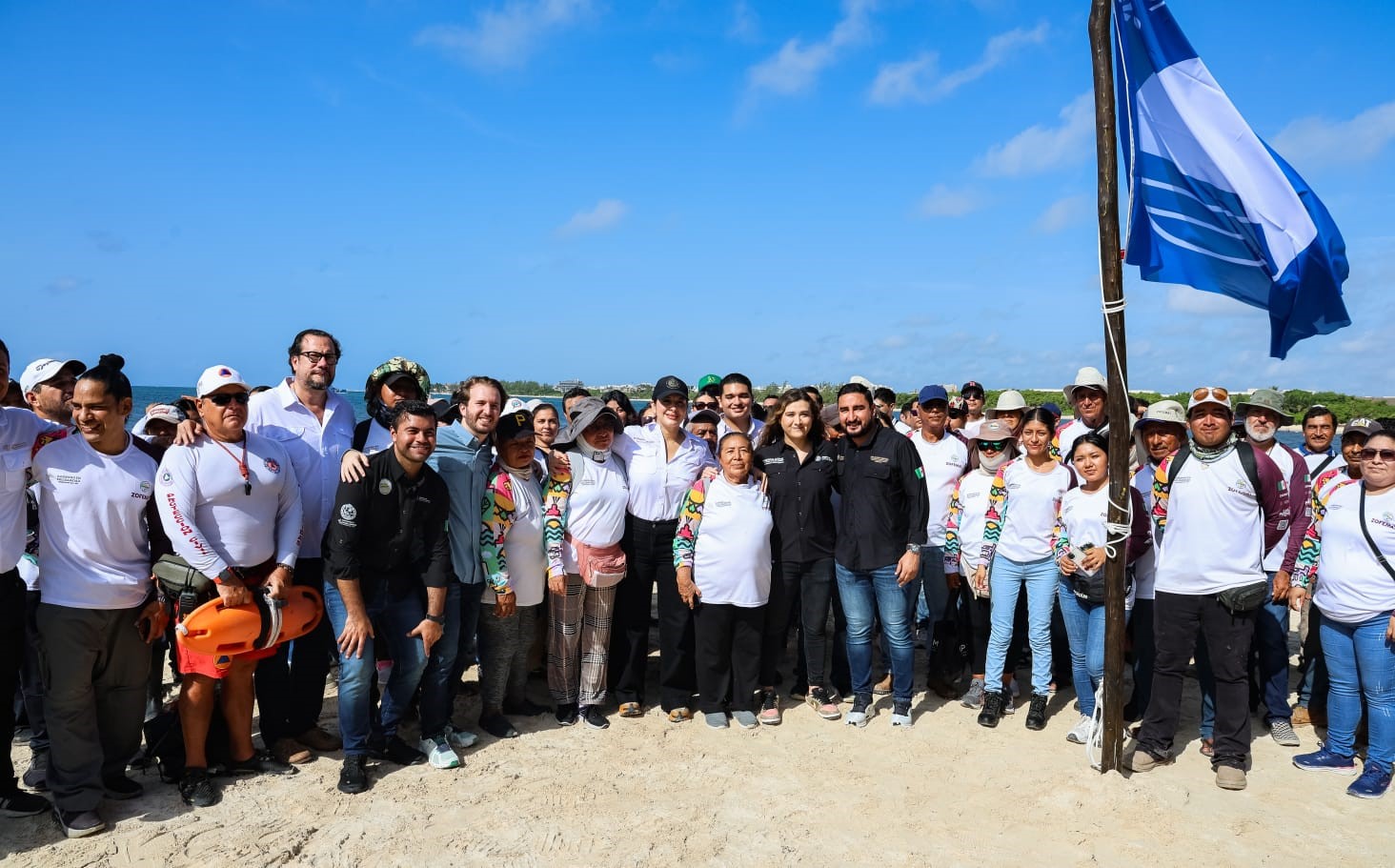 Playa del Carmen recibe ocho Distintivos Blue Flag