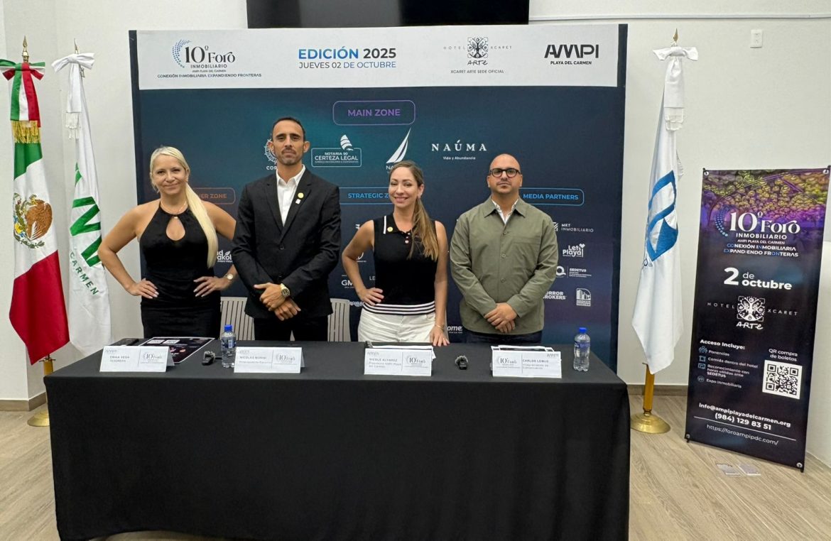 Anuncia AMPI su 10º Foro Inmobiliario 2025