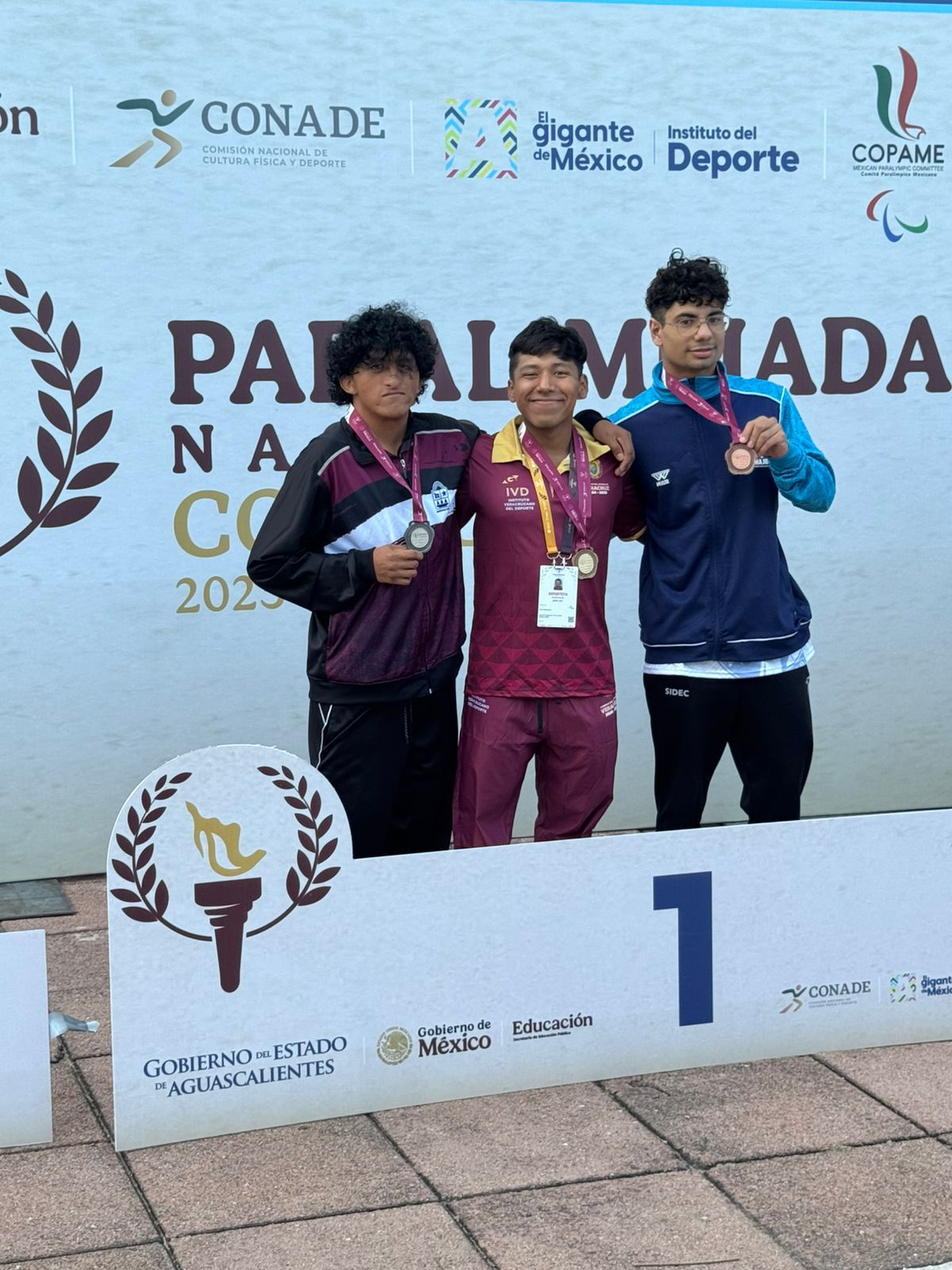 Quintana Roo conquista sus primeras 10 medallas en la jornada inaugural de Paranatación en la Paralimpiada Nacional CONADE 2025