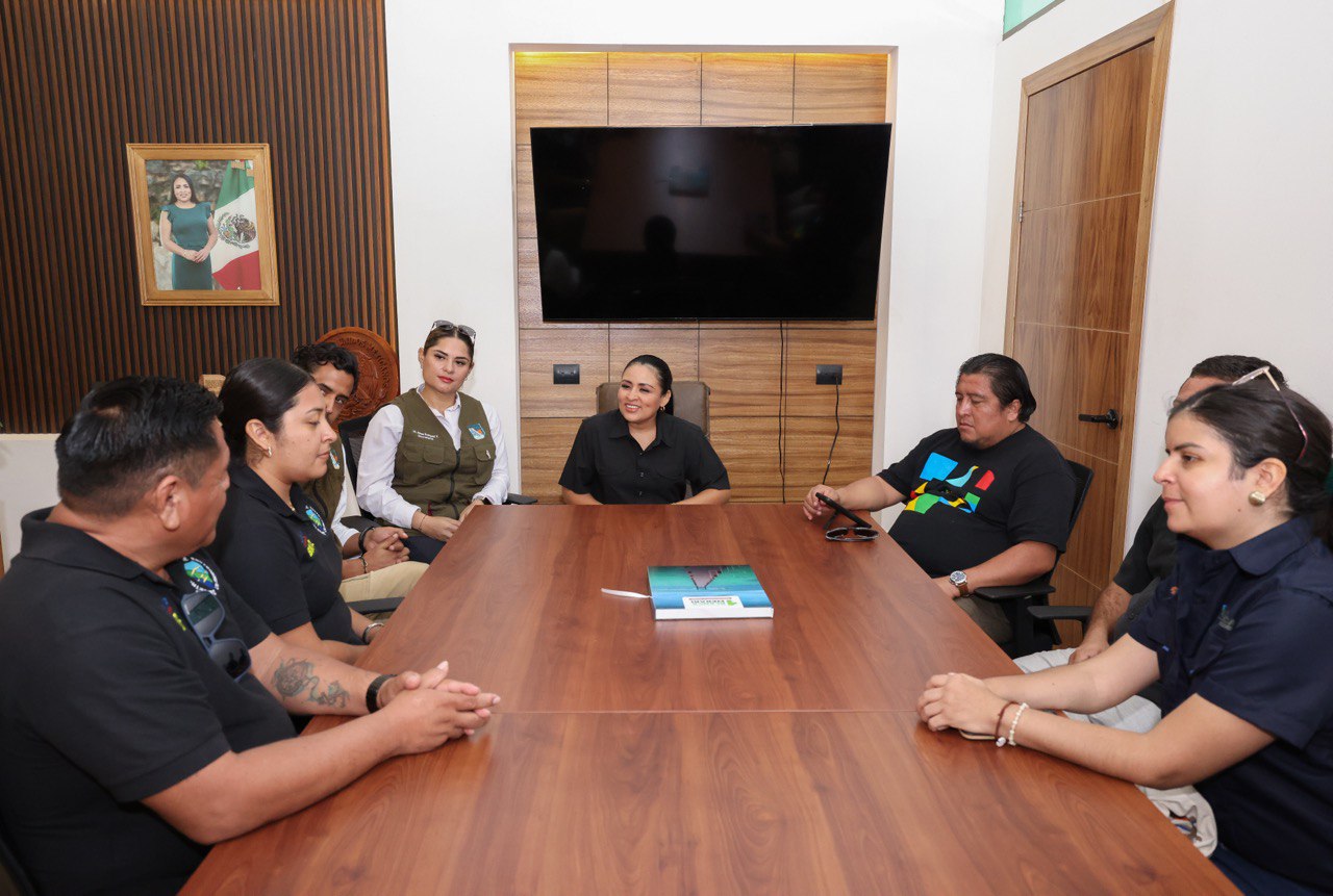 Recibe Blanca Merari a Comisión Centroamericana De Ambiente Y Desarrollo