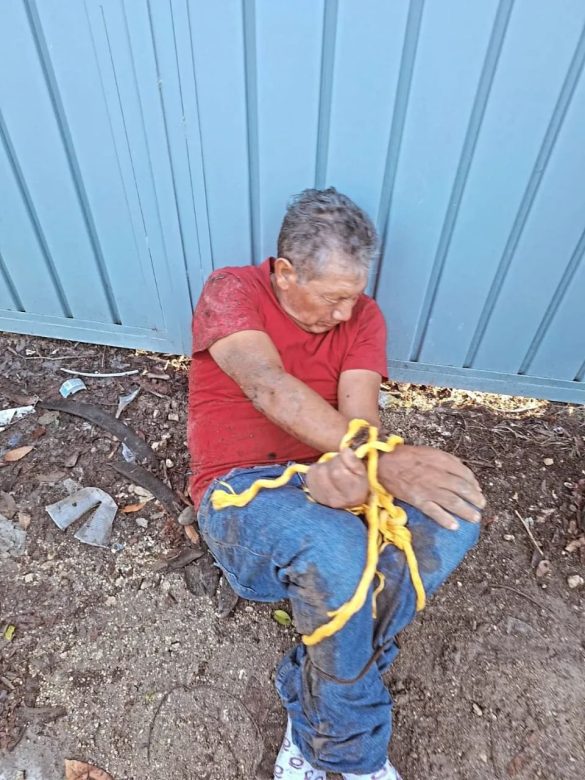 hombre señalado de abusar de una perrita
