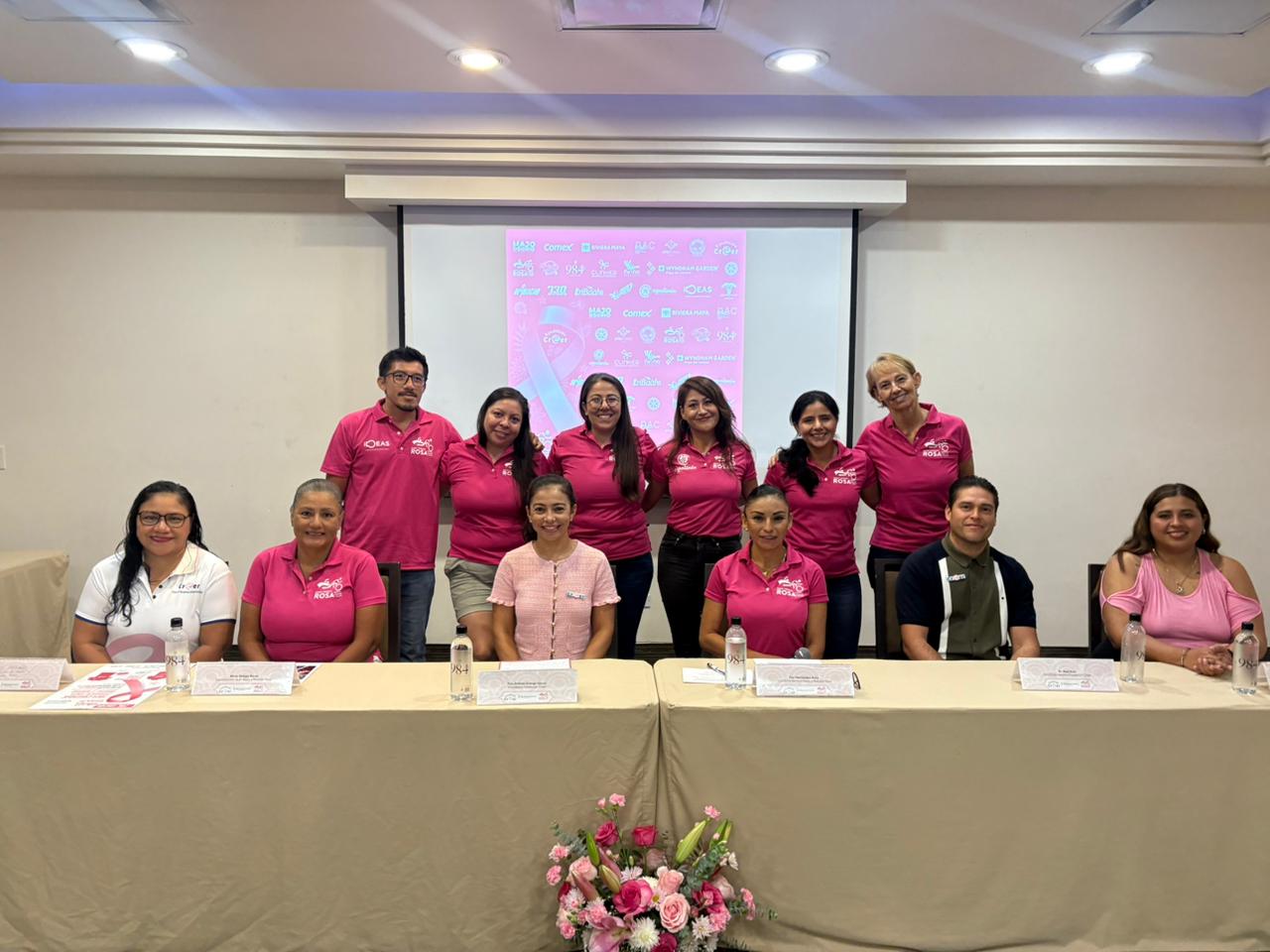“Nado y Rodada Rosa 2025” en Playa del Carmen a beneficio de la Fundación CREER