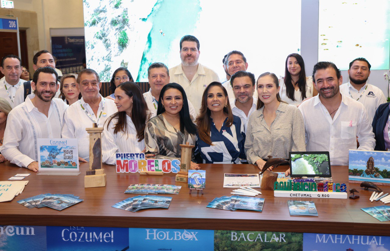 Refrenda Puerto Morelos su posición como destino de aventura en la 37 edición del Cancún Travel Mart
