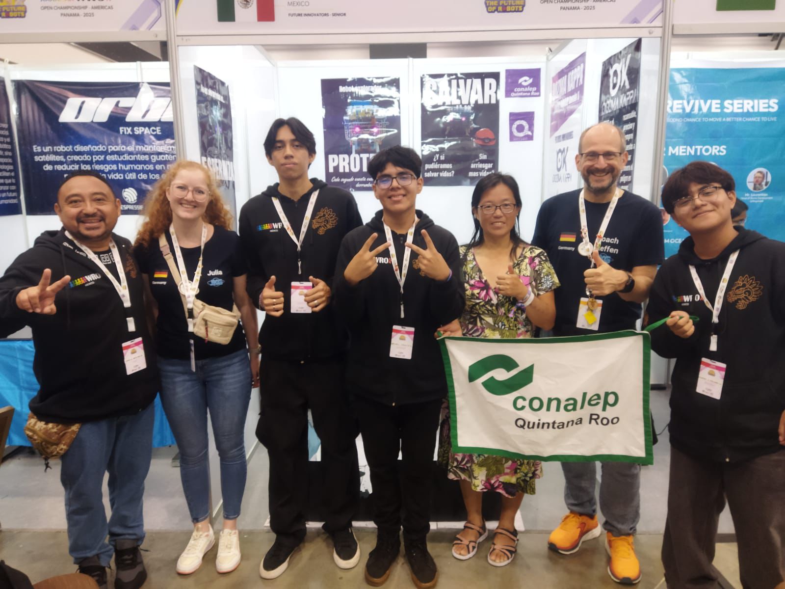 Estudiantes del Conalep Cancún II y del Planetario Yook’ol Kaab triunfan en la World Robot Olympiad 2025