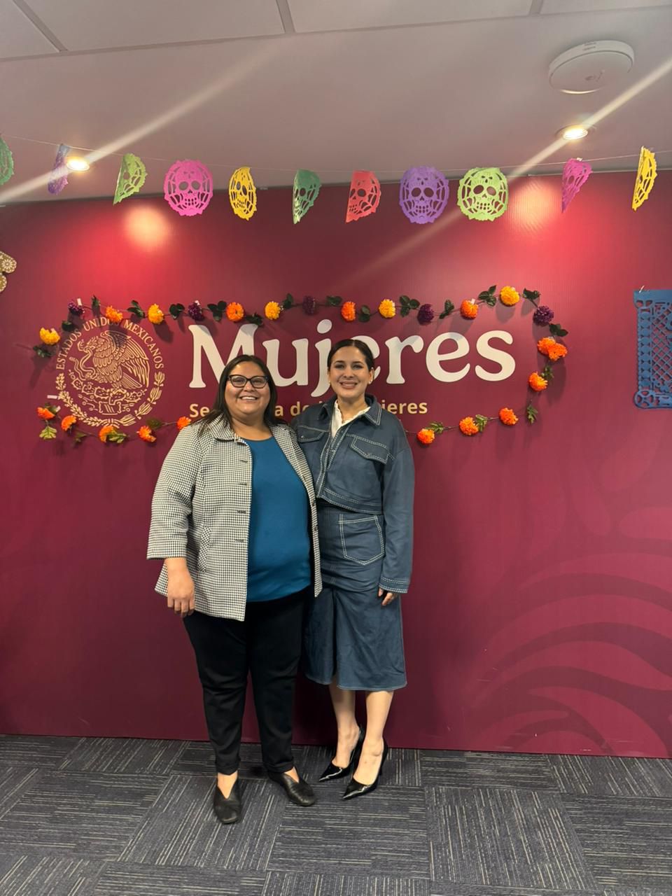 Estefanía Mercado sostiene reunión con la Secretaria Federal de Mujeres para fortalecer programas de apoyo a las mujeres de Playa del Carmen