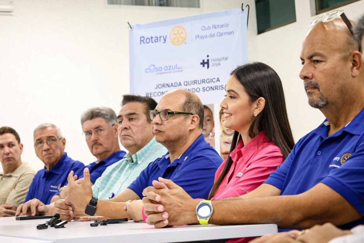 Presentan Jornada de Cirugías Gratuitas “Reconstruyendo Sonrisas” en Playa del Carmen