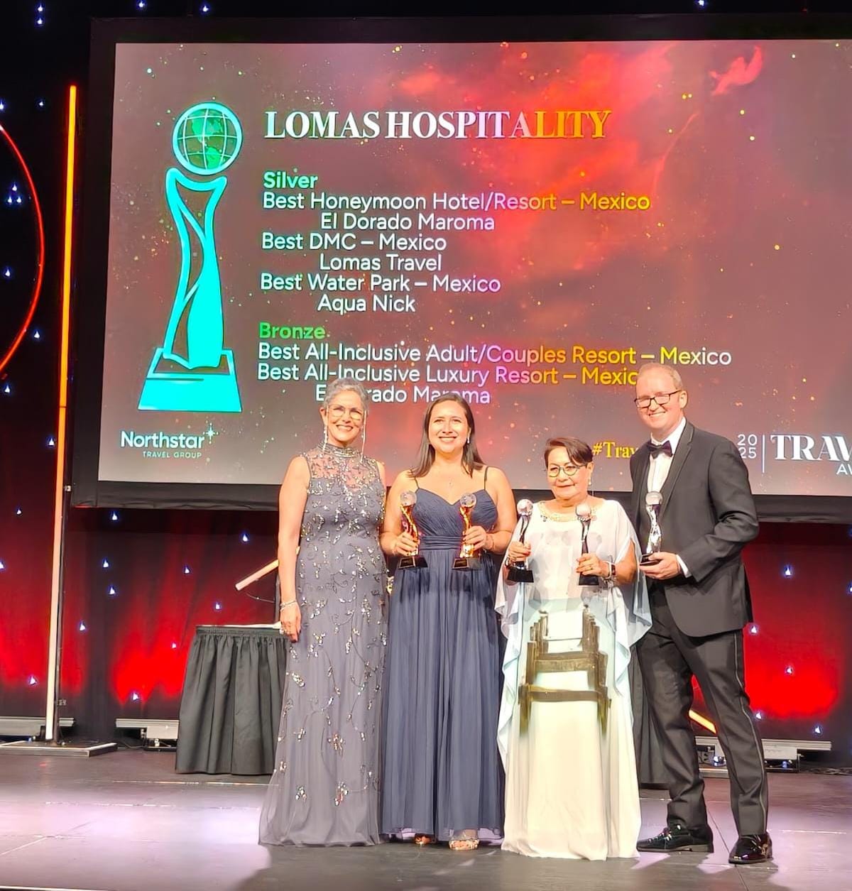 Grupo Lomas triunfa en los Travvy Awards 2025