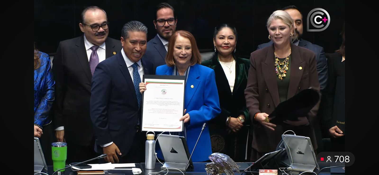 Senado de la República ratifica a Marco Polo Carballo Calva como magistrado del TFJA