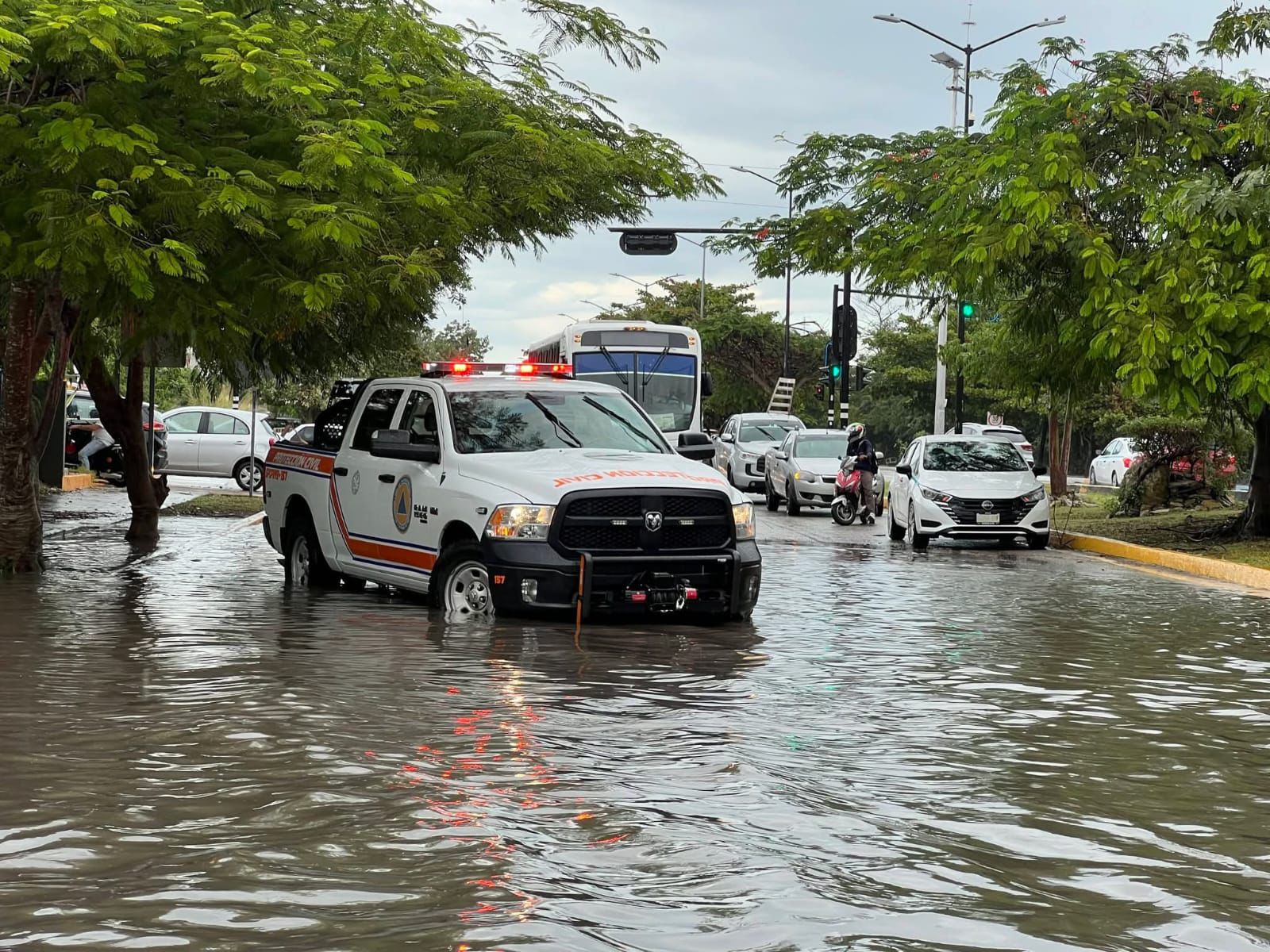 “Operativo Tormenta” en Playa del Carmen