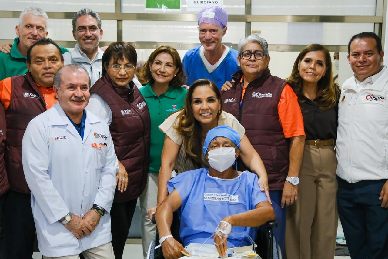 Más de mil 500 quintanarroenses recuperarán la vista con jornadas gratuitas de cirugía de cataratas