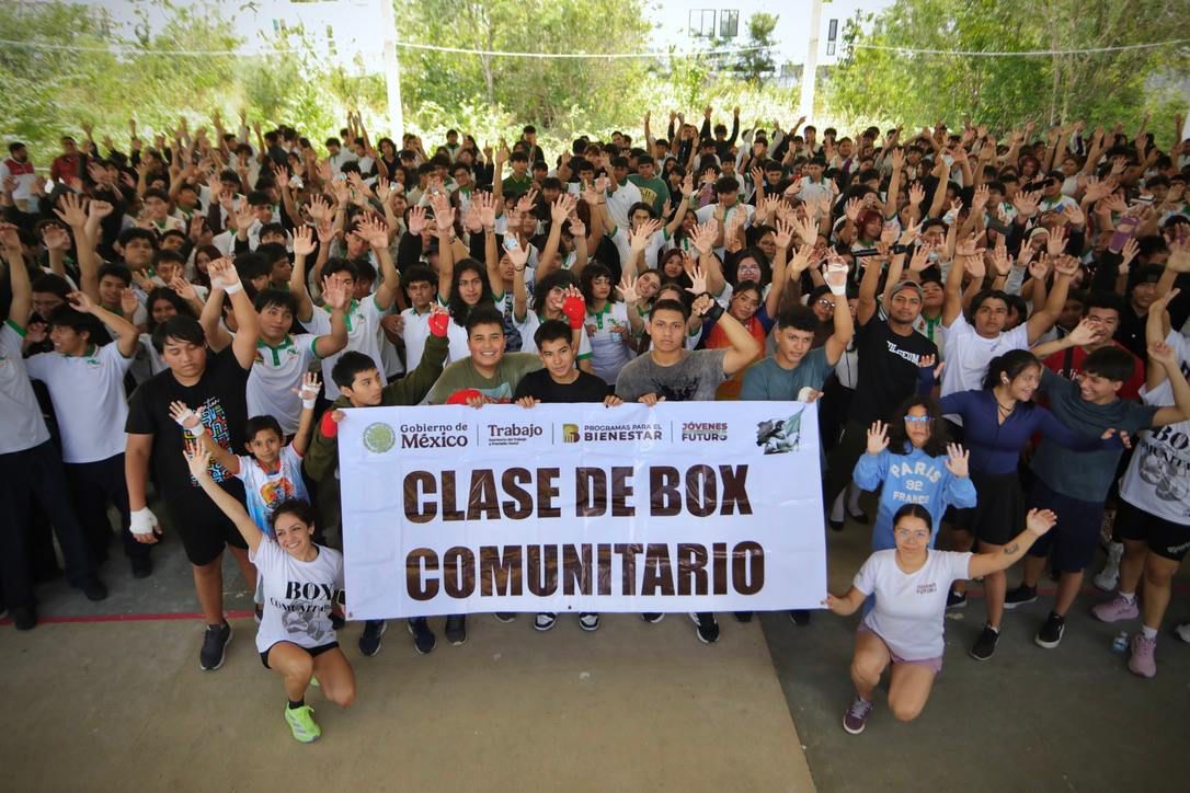 Más de 400 jóvenes participan en clases de box comunitario impulsadas por Jóvenes Construyendo el Futuro